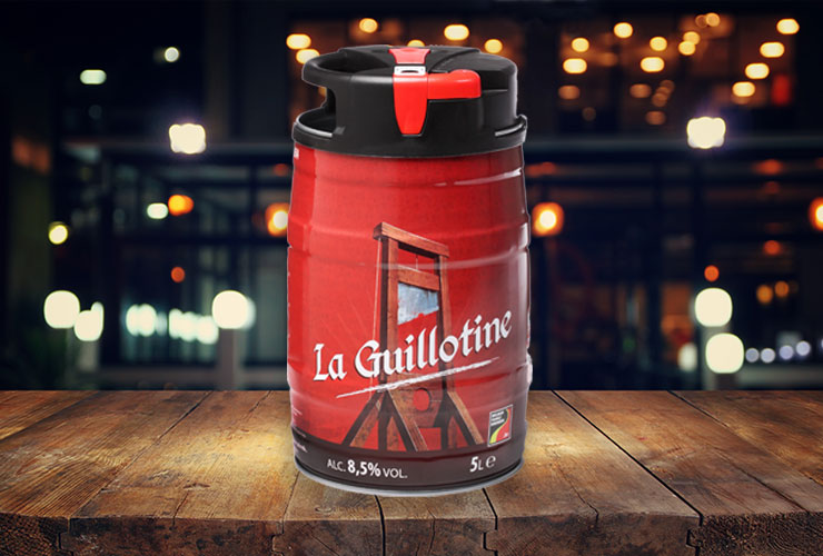 La Guillotine mini keg