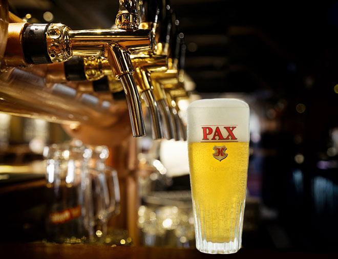 Pax Pils lager available in Thailand from Belbev asia
